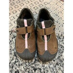Teva brown leather sport moccasins SZ 7.5